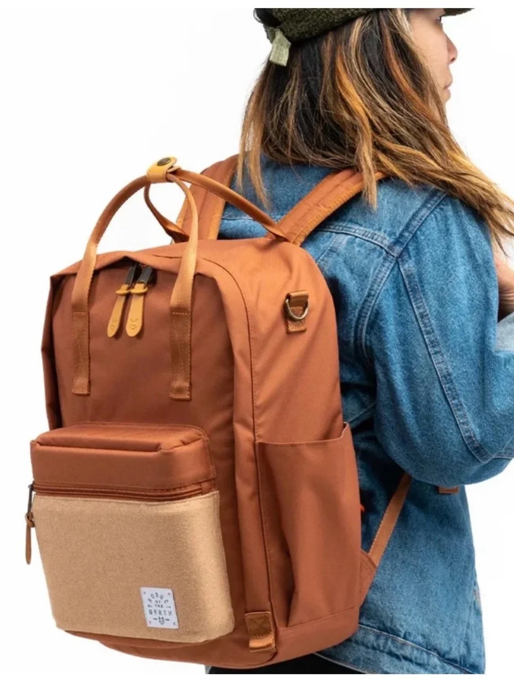 Product of the North Elkin Sustainable Diaper Backpack in Hazelnut